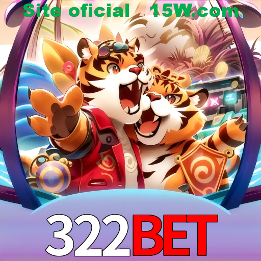 Imagem promocional da 322Bet mostrando a plataforma e suas vantagens